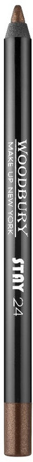 우드버리 스테이24 펜슬 아이라이너 1.2g, 룩스브라운, 1개
