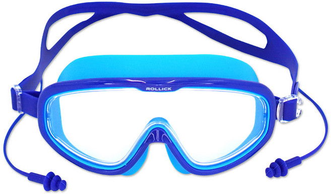 롤릭 아동용 물안경, 블루, 1개