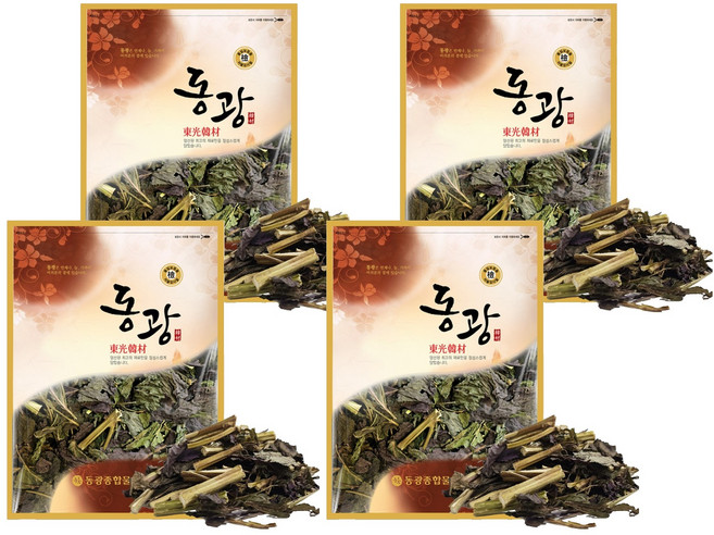 東光綜合物產 韓國產 紫蘇葉 紅紫蘇葉, 600g, 4個