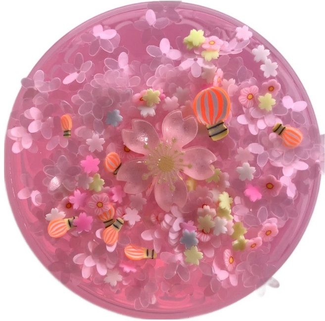 에밀리슬라임 체리블라썸 클리어 슬라임, 1개, 250g, 핑크