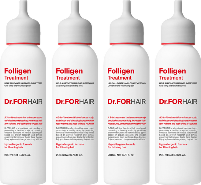닥터포헤어 폴리젠 헤어트리트먼트, 200ml, 4개