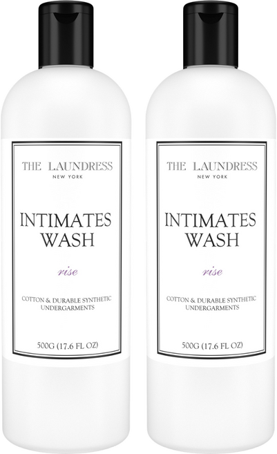 THE LAUNDRESS 內衣洗衣精 Rise晨締香氛 500g 適用於棉質及耐用合成纖維內衣, 2瓶