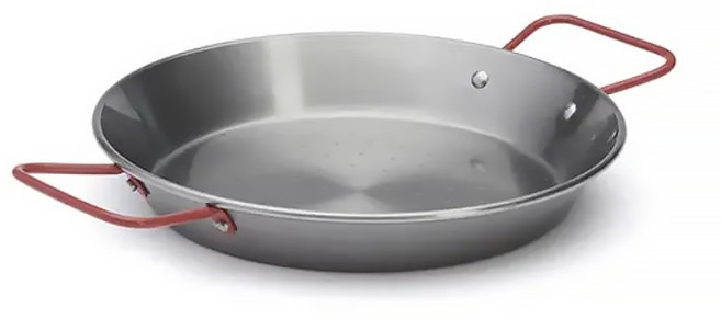 de Buyer 畢耶 Paella雙耳西班牙烤飯鐵鍋, 32cm, 1個