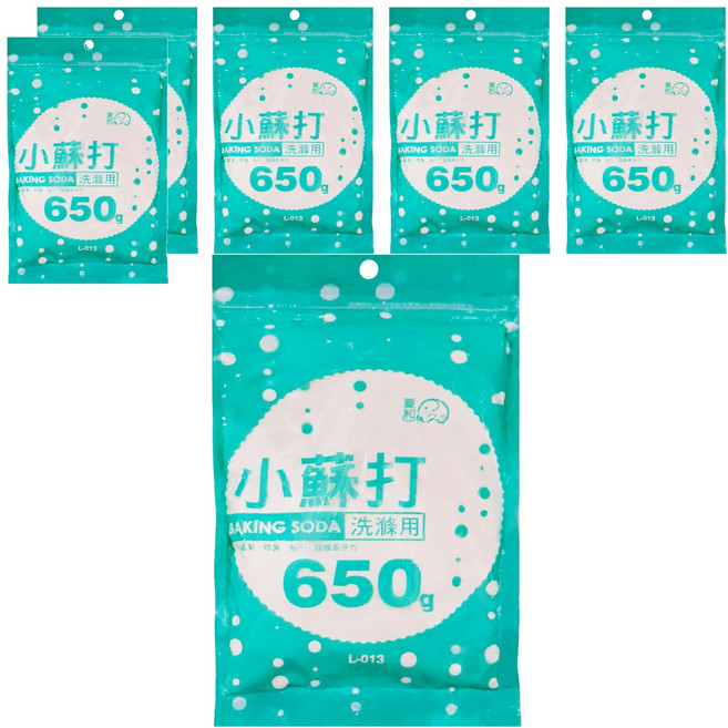 夏和小蘇打粉 消除頑強污垢 清潔除臭防護, 650g, 6包