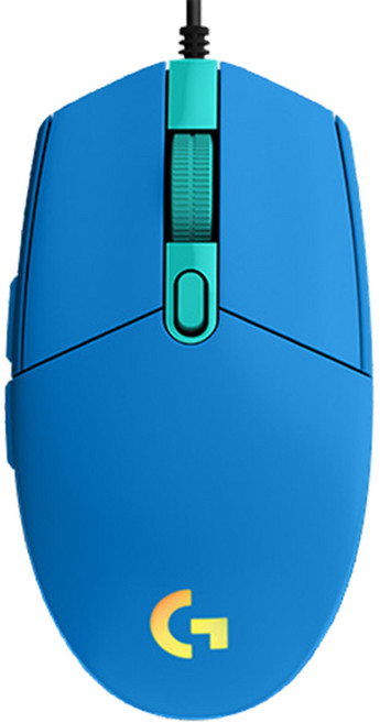 logitech G 羅技G G102 LightSync 遊戲滑鼠, 炫光藍