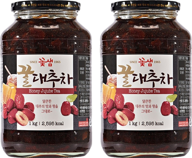 꽃샘 꿀대추차, 1kg, 1개입, 2개