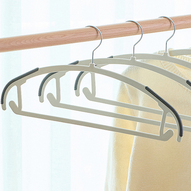 에코밍글 어깨뿔방지 논슬립 회전형 옷걸이, 그레이, 30개