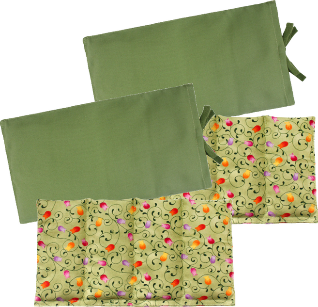 그린라이프 허브 다용도 찜질팩 4단 카키 + 커버, 2세트