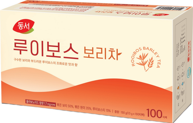 동서 루이보스 보리차, 1.5g, 100개입, 1개