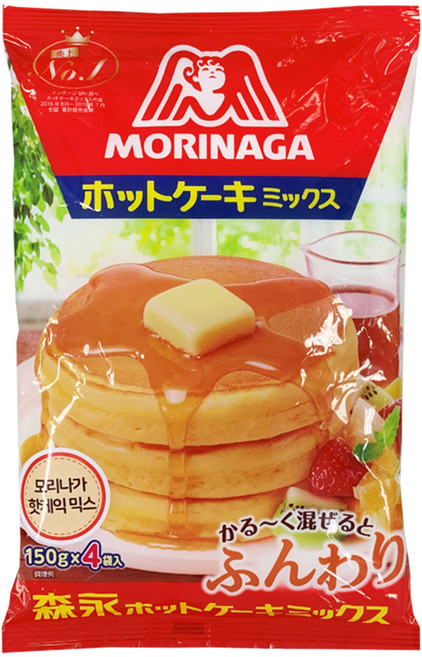 모리나가 핫케익 믹스, 600g, 1개