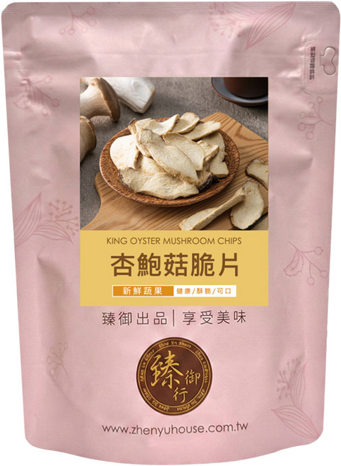 臻御行 杏鮑菇脆片, 1包, 100g