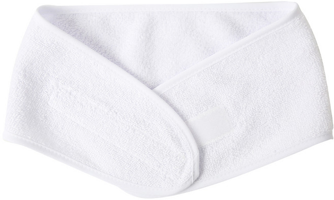 헤어베스트 기프트 터번 65 x 11 cm, 화이트, 1개