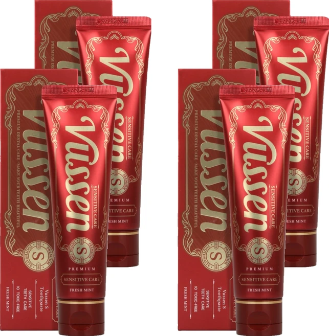 오스템파마 뷰센 S 시린이케어 치약, 120g, 4세트 - 쿠팡