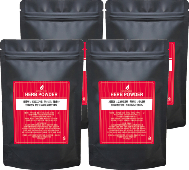 동이약초 도라지가루, 100g, 4개