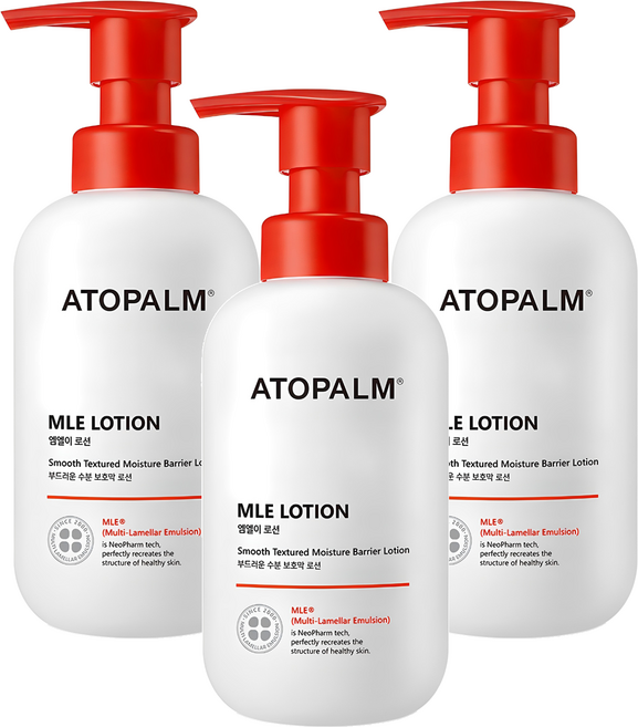아토팜 MLE 유아로션, 300ml, 3개