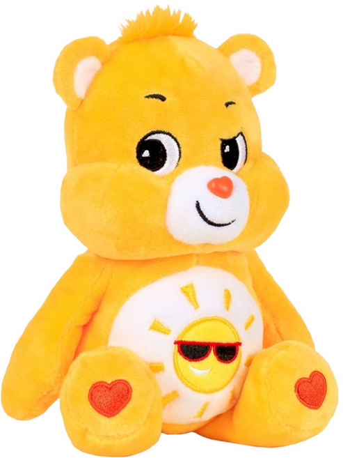 Care Bears 陽光熊 9吋 4歲以上, 黃色 + 黑色 + 白色, 22.86cm, 1個