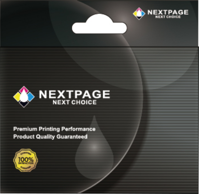 NEXTPAGE 台灣榮工 相容標籤帶 適用於EPSON 標籤機 3BWV, 9mm, 黑底白字