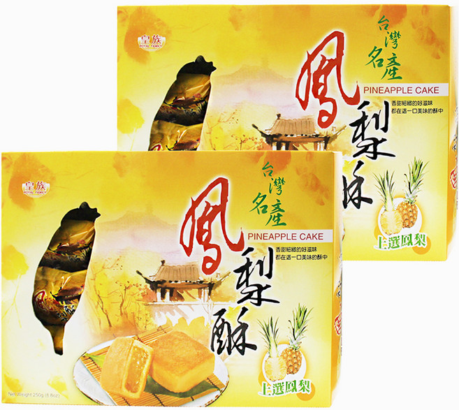 ROYAL FAMILY 皇族 鳳梨酥, 2個, 250g