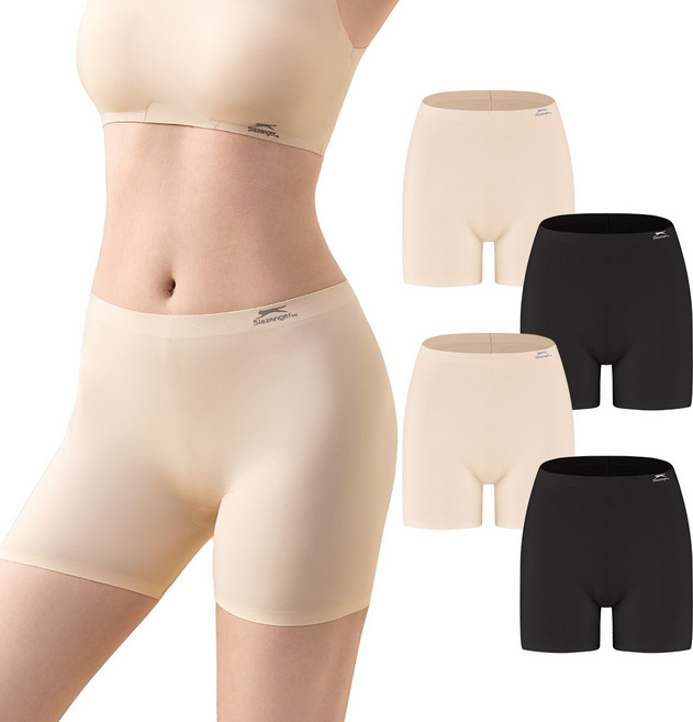 Slazenger 女款無痕四角內褲 4件組