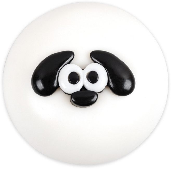 포포팬시 마이퍼피 특대형 말랑이 클레이, 블랙, 480g, 1개