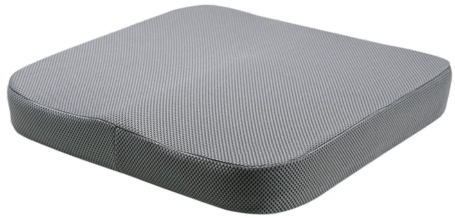 comet Home 方形網眼記憶海綿坐墊, 灰色