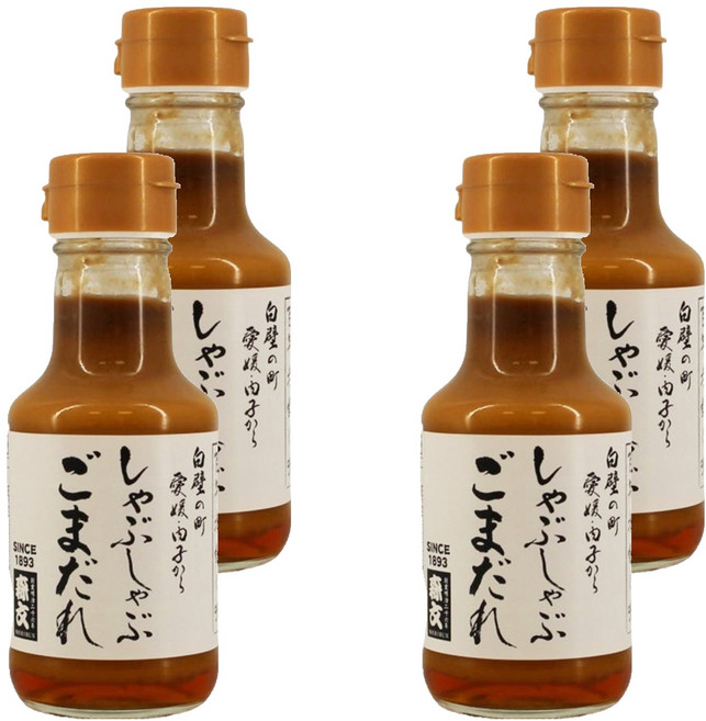MORIBUN 森文釀造 火鍋芝麻沾醬, 150ml, 4瓶