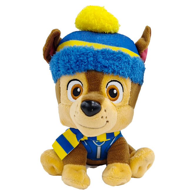 SPIN MASTER 絨毛玩具系列 汪汪隊立大功 美國GUND 冬季特別主題, 6吋, 阿奇 多色, 1個