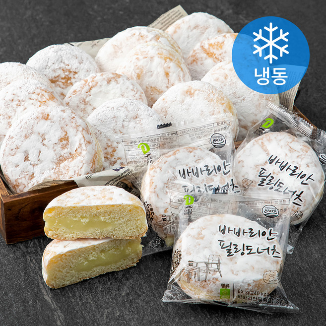 디엔비 바바리안필링 도너츠 30입 (냉동), 65g, 1개입, 30개