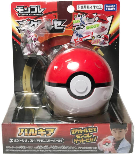 TAKARA TOMY Pokemon 寶可夢 收服球 精靈球 帕路奇亞, 1組