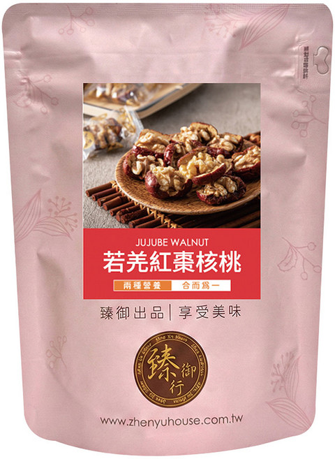 臻御行 若羌紅棗核桃, 1個, 150g