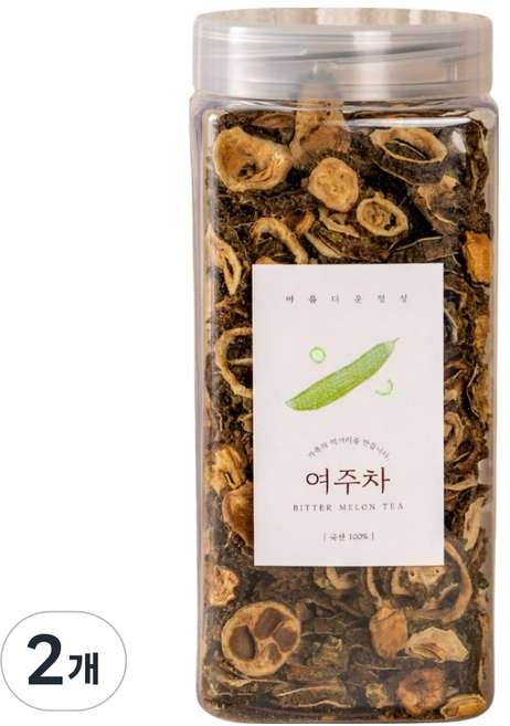 아름다운정성 국내산 구수한 여주차, 110g, 1개입, 2개