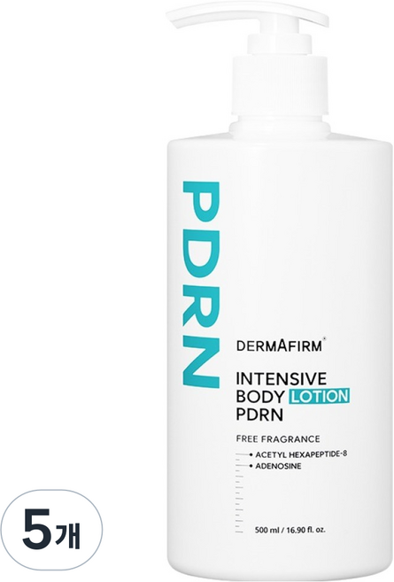 더마펌 인텐시브 바디로션 PDRN, 5개, 500ml