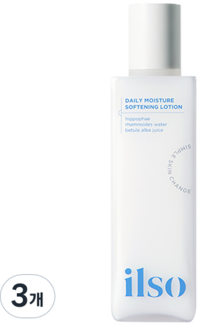 일소 데일리 모이스처 소프트닝 로션, 150ml, 3개