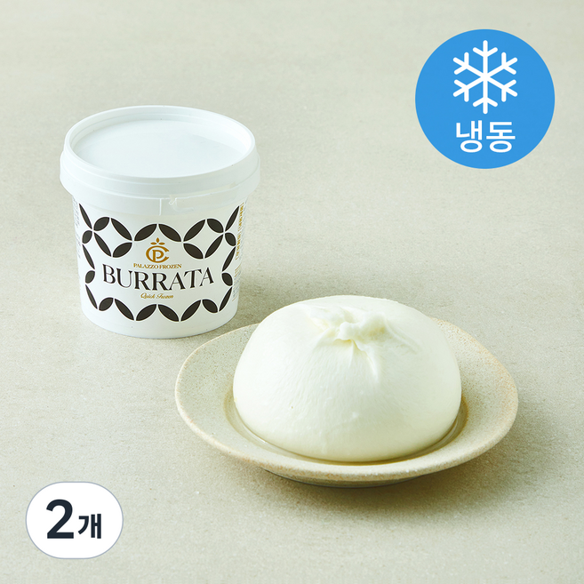 팔라쪼 부라타 (냉동), 120g, 2개