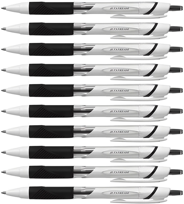 제트스트림 볼펜 0.5mm SXN-150, 블랙, 10개