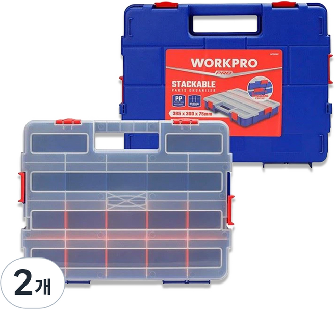 워크프로 고급형 다목적 멀티박스 WP283007, 2개