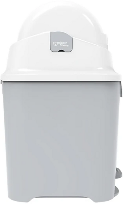 Diaper Champ 腳踏式隔臭尿布桶, 灰色, 50L