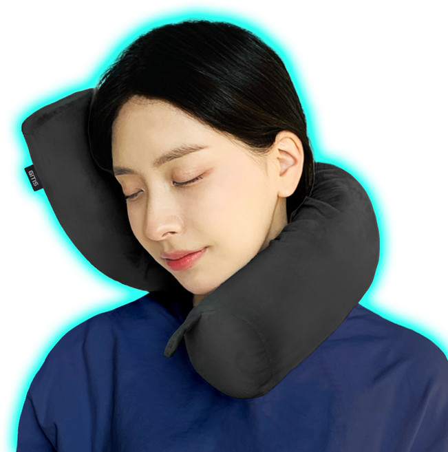 지티스 기내용 여행용 목베개 목쿠션