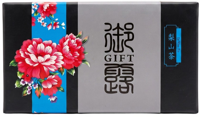 御茗園 台灣花布 真空包 梨山茶, 100g, 1盒, 1盒