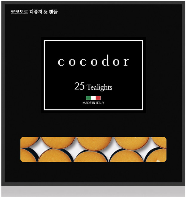 코코도르 티라이트, 허니피치, 10g, 25개