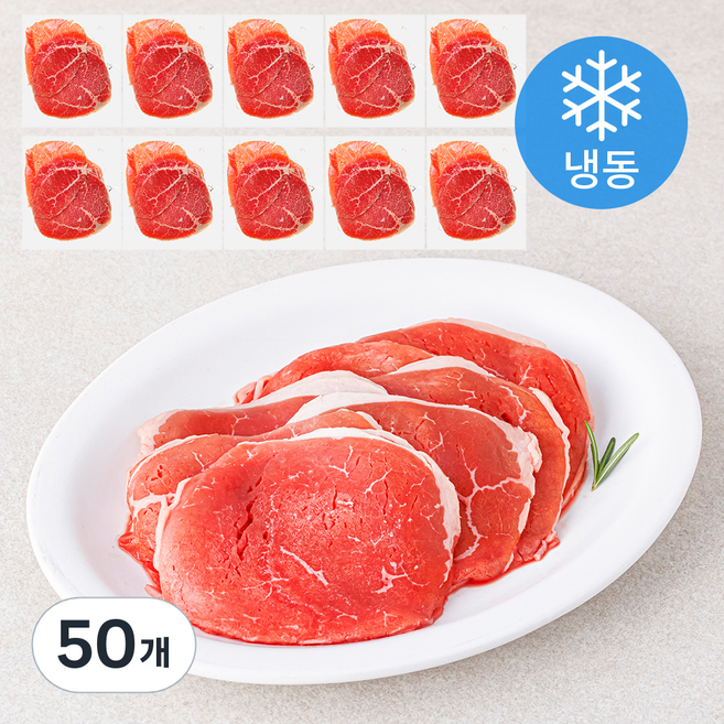 근육꼬기 홍두깨 슬라이스 (냉동), 50개, 150g