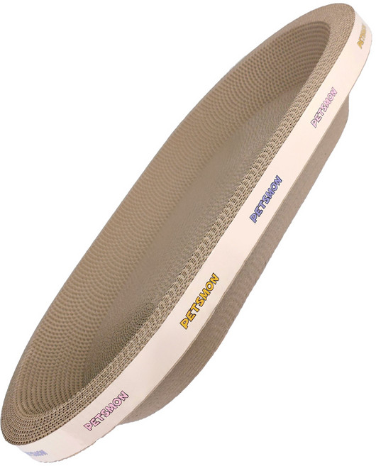 펫츠몬 고양이 퍼펙트 타원형 스크래쳐, 혼합색상, 1개