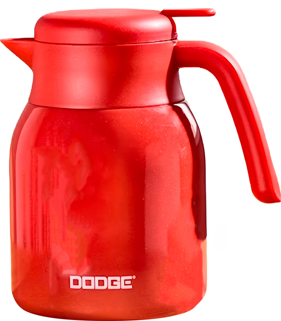 DODGE 道奇 多用保温壺 750g, 紅色, 1.2L, 1個