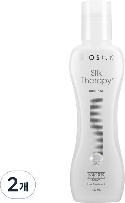 실크테라피 오리지널 헤어에센스, 130ml, 2개