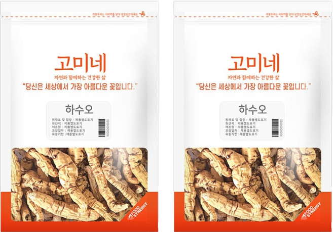 고미네 하수오, 300g, 2개