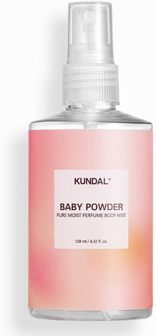 쿤달 퓨어 바디미스트 베이비파우더향, 128ml, 1개