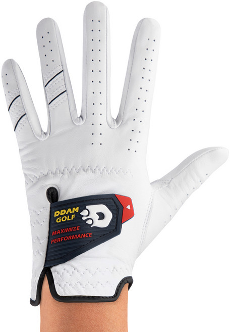 땀골프 남성용 양피 골프장갑 왼손용, 혼합색상, 1개