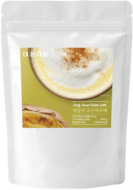 대한다업 데일리 고구마라떼 파우더, 450g, 1개, 1개입