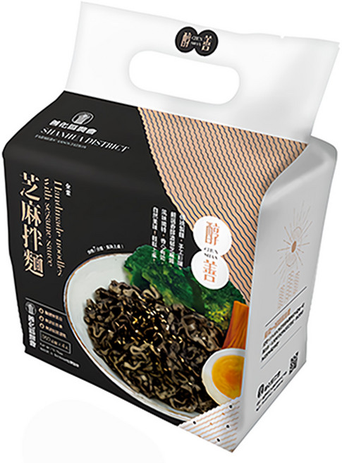 善化區農會 醇善芝麻拌麵 140g, 4包