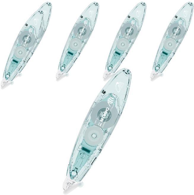 Tombow 蜻蜓牌 MONO Air 筆型修正帶, 6個, 薄荷綠